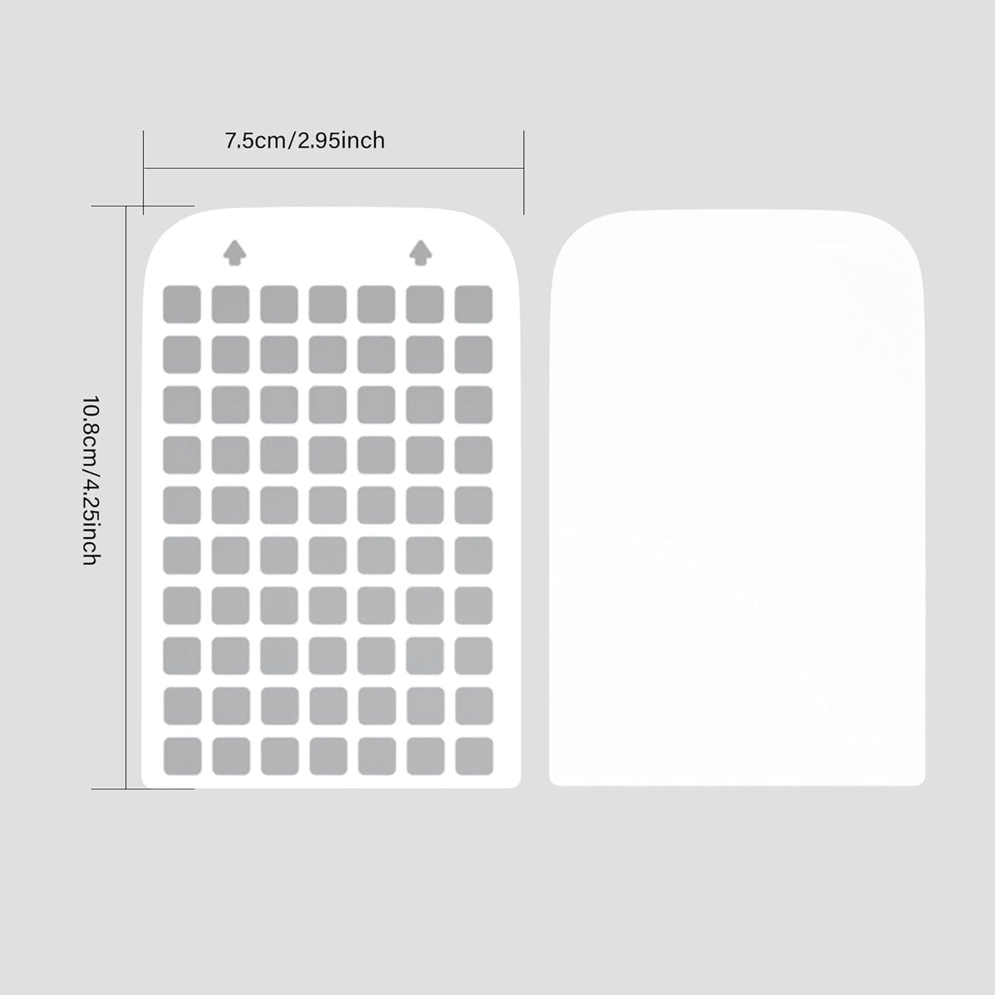 Mosalogic Sticky Card Refill Replacement Glue Cards for Flying Insect Trap Indoor Bug Trapper Fly Zapper-5pack (No Device)