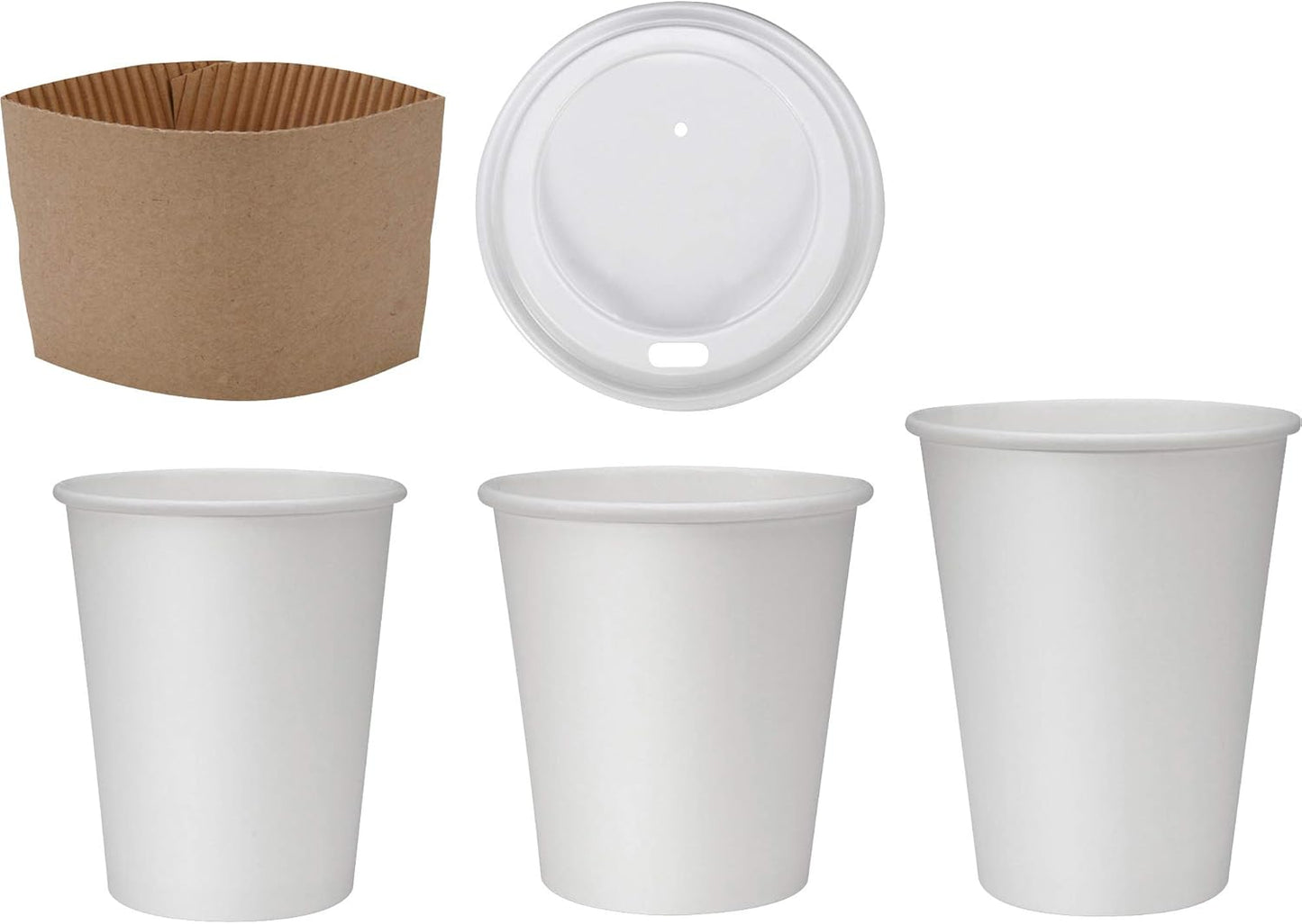 Genuine Joe Eco-friendly Paper Cups, 10oz (Pack of 50)