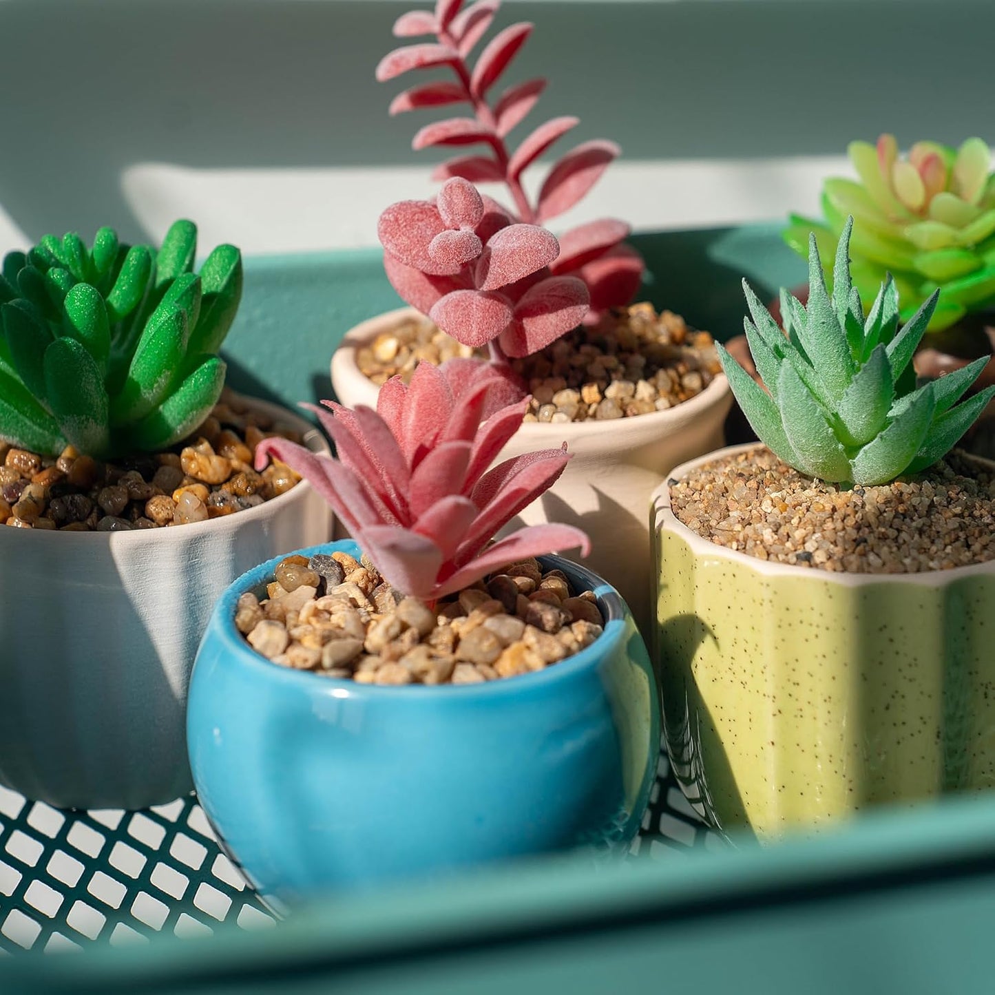 5 lbs Aquarium Gravel, 3-6mm Fish Tank Gravel, Succulent Cactus Pea Gravel for Indoor Plants, River Rocks for Gardening, Flower Pots, Vase Fillers, Garden Landscaping