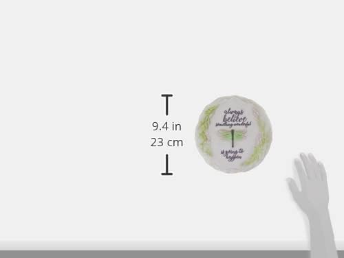 Spoontiques - Garden Décor - Always Believe Stepping Stone - Decorative Stone for Garden