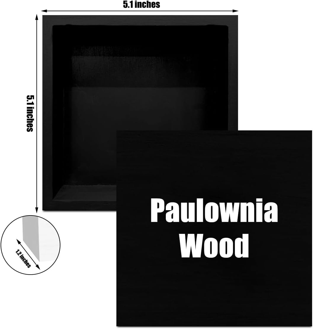 Determination Noun Entrepreneur Black Wooden Box Sign, Inspirational Office Decor Decorative Table Shelf Desk Decor, Rustic Workplace Farmhouse Home Bedroom Office Decorations Desk Accessories