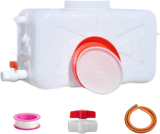 Large Capacity Water Container with Spigot Hose, Portable Water Storage Tank 52.8 Gallon No Leakage Camping Water Carrier for Emergency Vehicle Car Outdoor Hiking Picnic(Size:200L/52.8Gal)