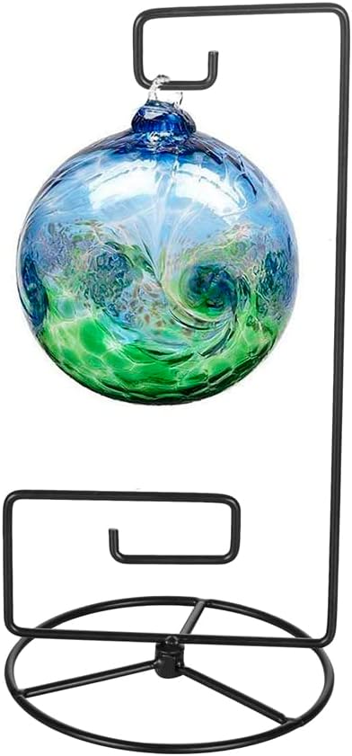 Ornament Display Stand Air Plant Stand Iron Hanging Stand Flower Pot Stand Rack Holder for Hanging Glass Globe Witch Ball Terrarium Home Wedding and Christmas Ornament