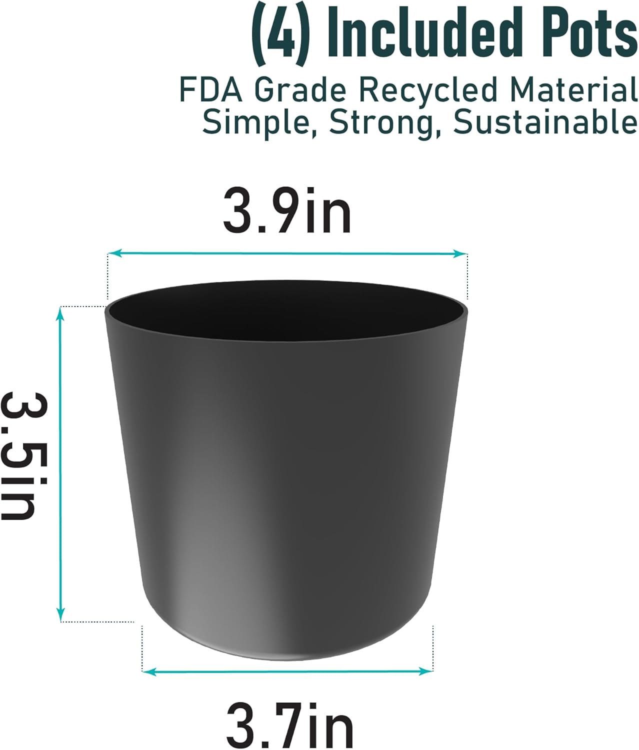 Urban Garden Decor with Pots Included, Hanging Planters for Indoor Outdoor Plants, Hanging Flowerpots, Wall Hanging Plant Holder Window Plant Shelves (Stone Gray, Combo)