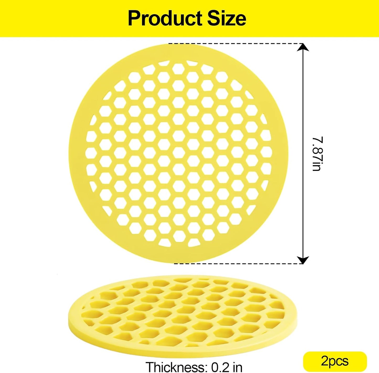 2 Pack Floating Bee Island,Round Floating Bee Watering Station- Butterfly Bee Waterer for Feeding, Bee Bath,Butterfly Feeders for Outdoors