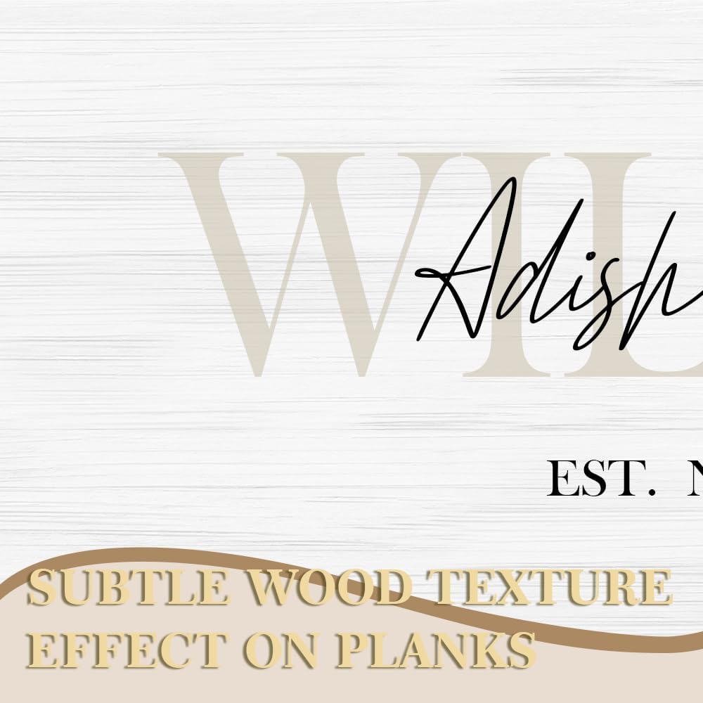 Wedding Gifts for Couples 2025, Custom Wood Sign for Bridal Shower Gift, Engagement Gift, Newlywed Gift, Personalized Last Name Sign with Established Date for Home