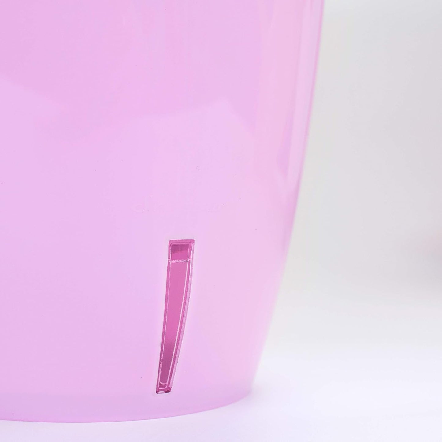 Santino 4.9 Inch ORCHIDEA Self Watering Pots for Orchids in Lavender - Decorative Wicking Planter with w/Great Aerification, Drainage and Water Level Indicator