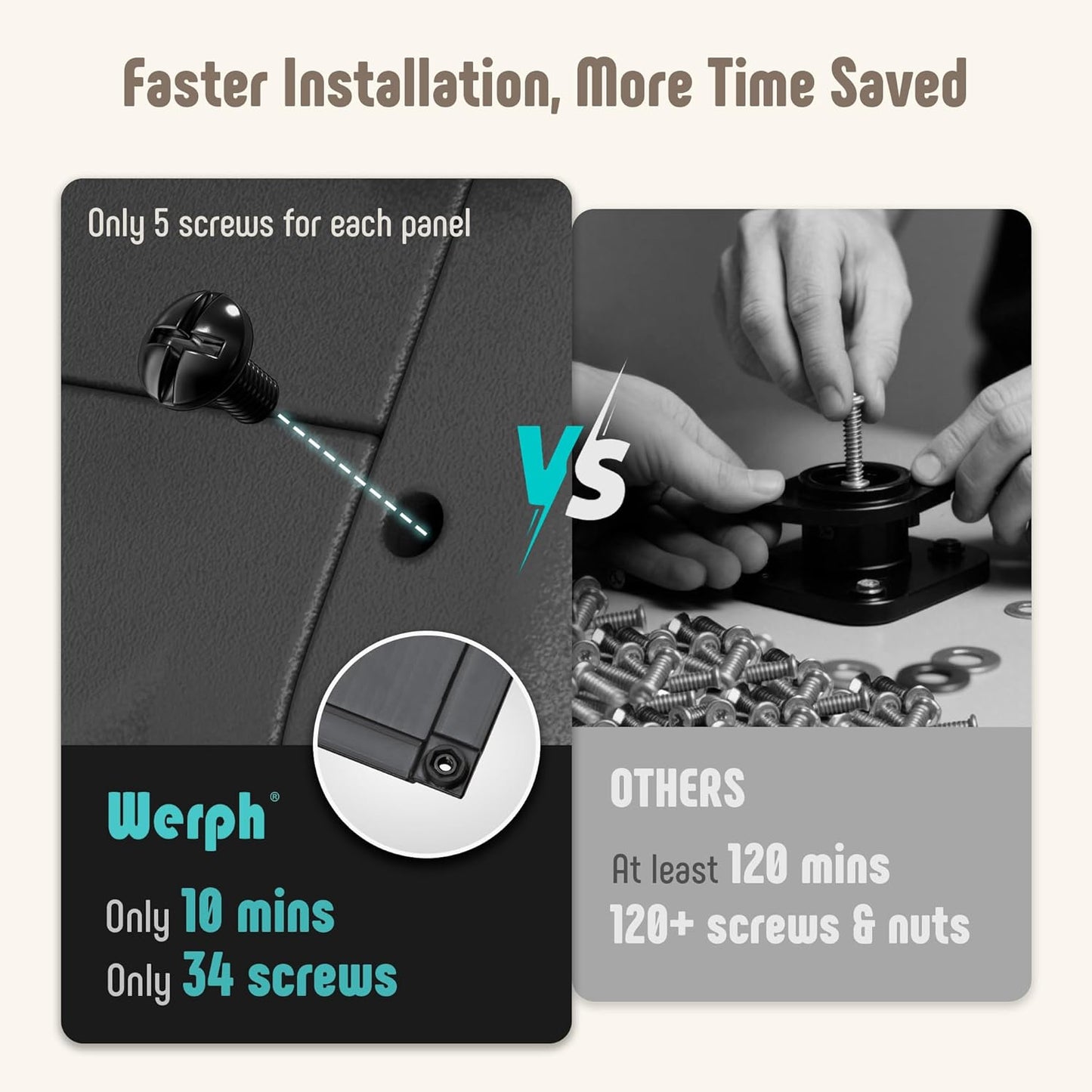 Compost Bin Outdoor Composter, Fast Assembly 43 Gallon Dual Chamber Outdoor Compost Tumbler, Heavy Duty Tumbling Rotating Composter for Patio, Garden,Yard, Black, Easy Setup, Gloves Included