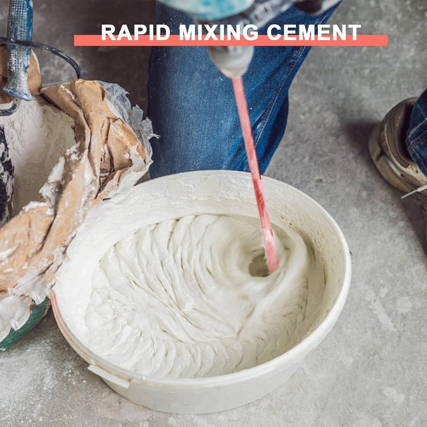 SYITCUN Auger Drill Bit for Planting - 2" X 32" Upgraded Heavy-Duty Garden Auger Spiral Drill Bit - Bulb Planter Tool & Auger Post Hole Digger - 3/8" Hex Drive Drill