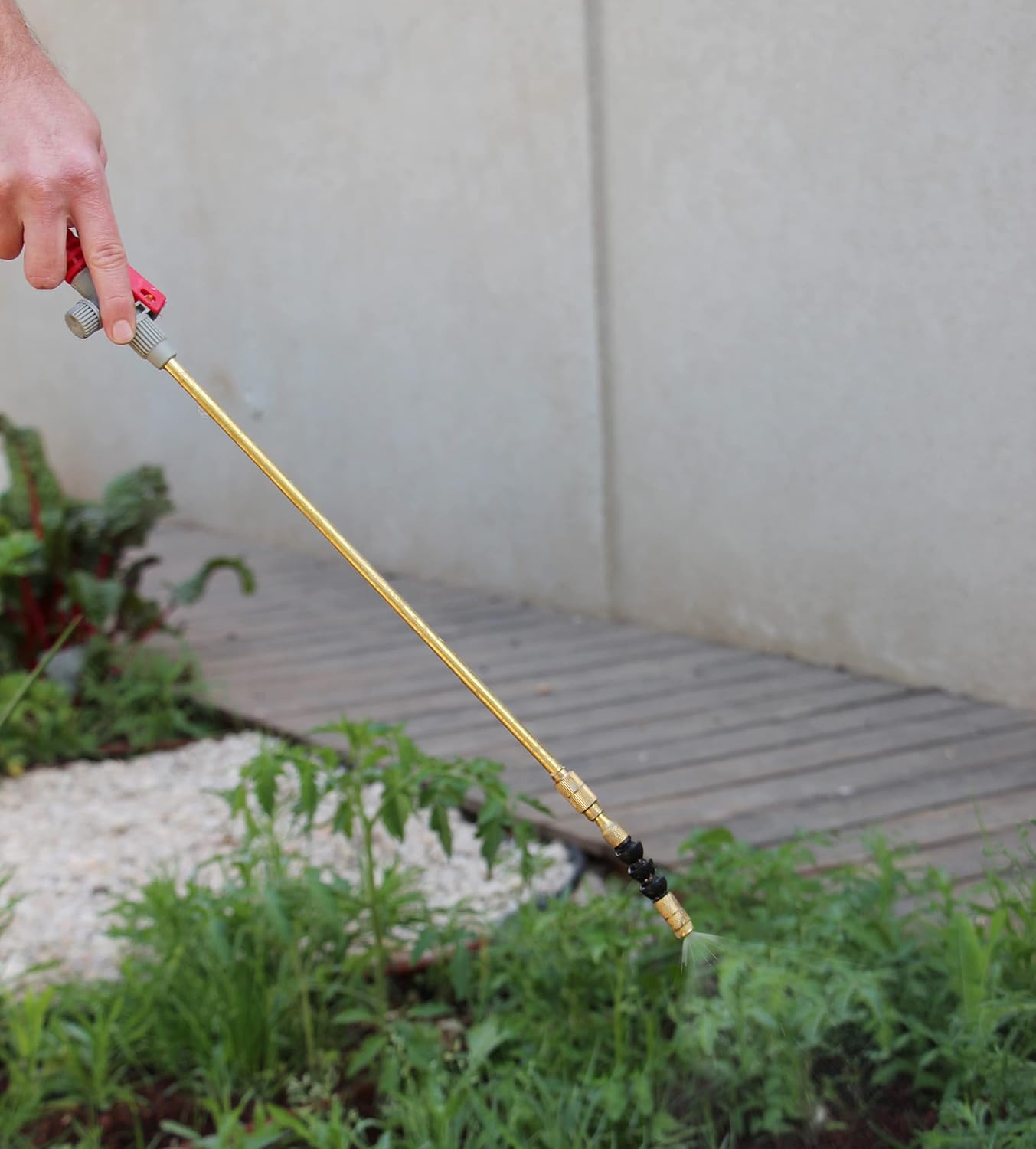 TABOR TOOLS 1.3 Gallon Lawn and Garden Pump Pressure with Pressure Relief Valve, Adjustable Shoulder Strap, Telescopic Adjustable Wand and Extra Set of Seals. N50TA.