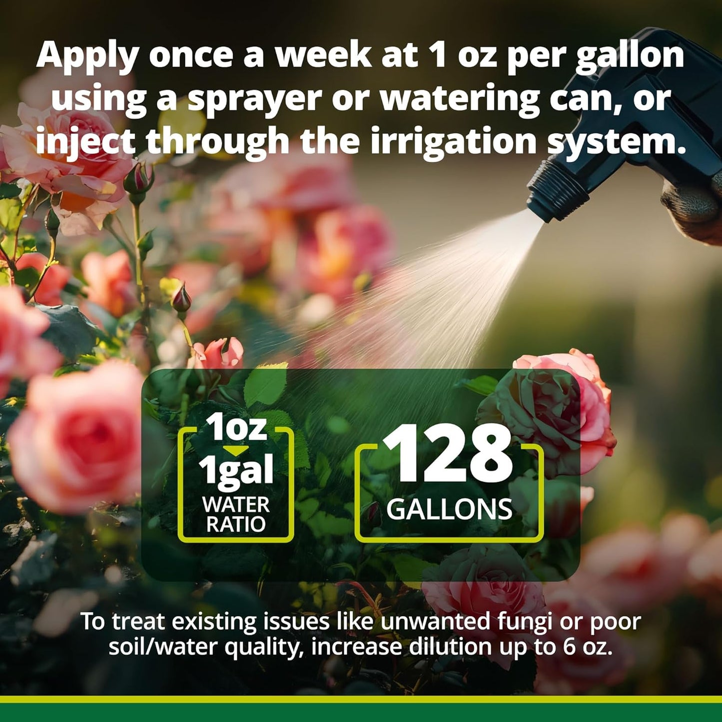 TeraGanix EM-1 Soil Conditioner (1 Btl = 32 Gal), Microbial Inoculant Concentrate, Plant Growth, Root Enhancer, Liquid Probiotic for Soils & Plants, Seed Germination, Gardening, Lawn Care (32 fl oz)