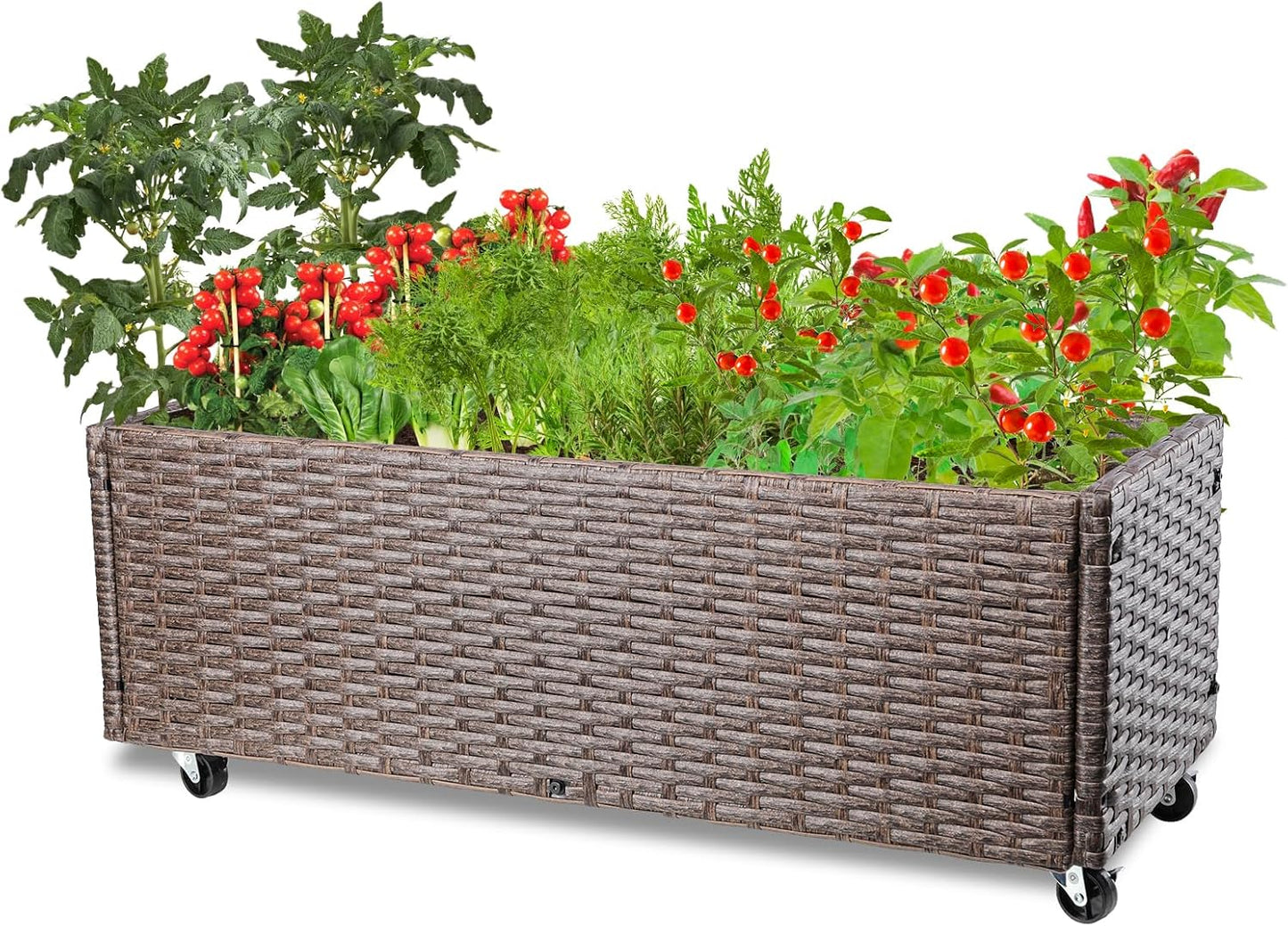WONDER GARDEN Raised Garden Bed-Planter Box - Raised Garden Beds Outdoor for Vegetables Flower Herb Backyard Patio