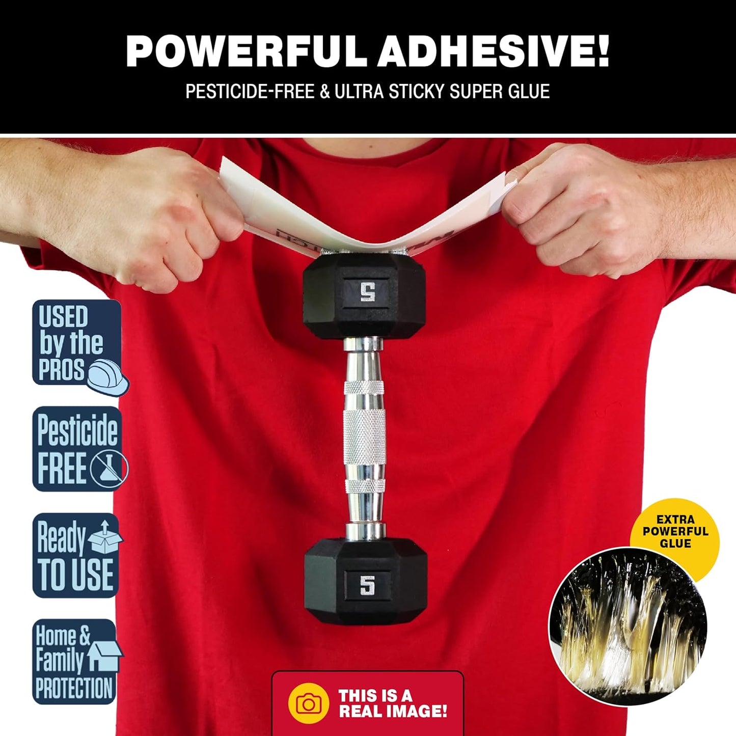 Catchmaster Max-Catch Mouse & Insect Glue Trap 72PK, Mouse Traps Indoor for Home, Sticky Pest Control Adhesive Tray for Catching Bugs, Non Toxic Bulk Unscented Glue Boards