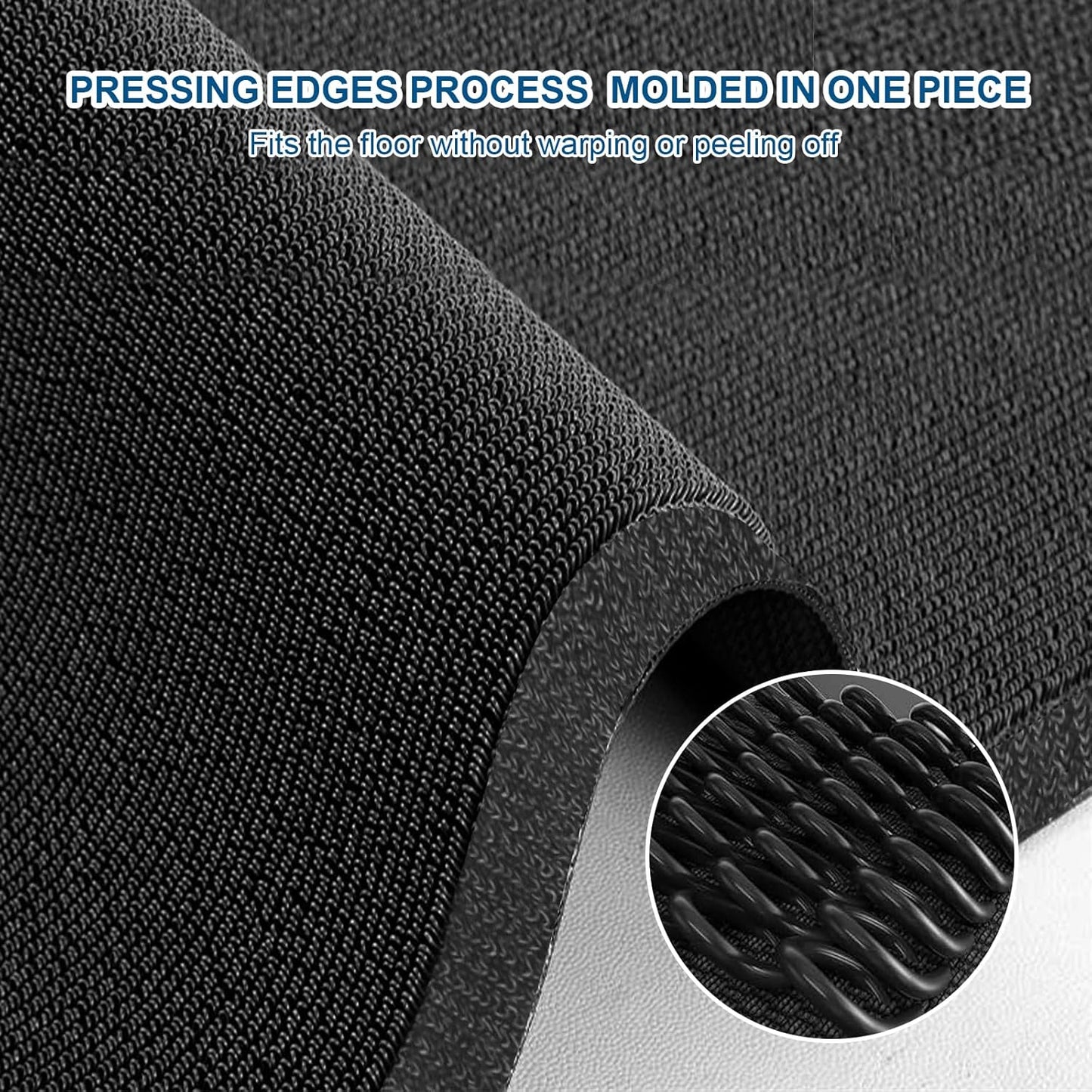 Custom Professional Carpet Rug with Any Logo Size Color Shape Commercial Entryway Floor Welcome Door Mat for Business Home Indoor/Outdoor Non Slip Washable Durable