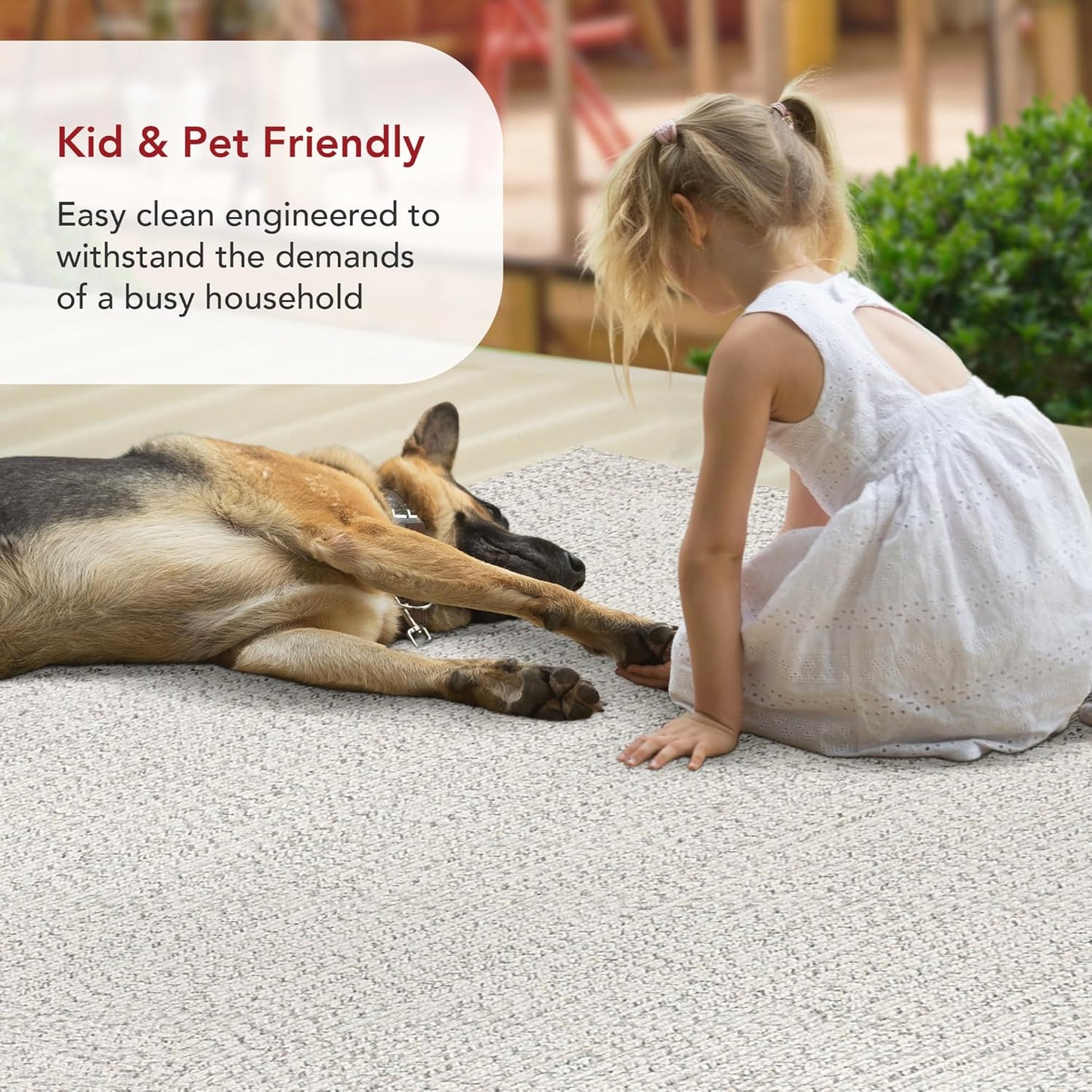 nuLOOM 11'6" x 14'6" Solid Hand Braided Indoor/Outdoor Area Rug, Pet-Friendly, High Traffic, Weather Resistant, for Patio, Balcony, Bedroom, Living, Dining Room, Wynn Ivory