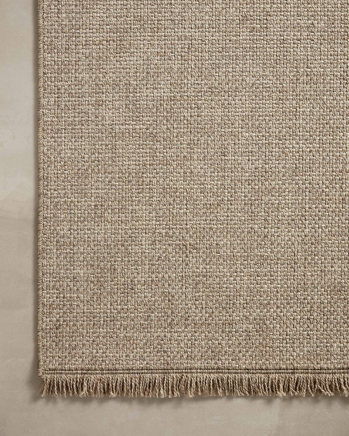 Loloi Dawn Collection Indoor/Outdoor DAW-04 Coffee 2'-3" x 7'-7" Runner Rug